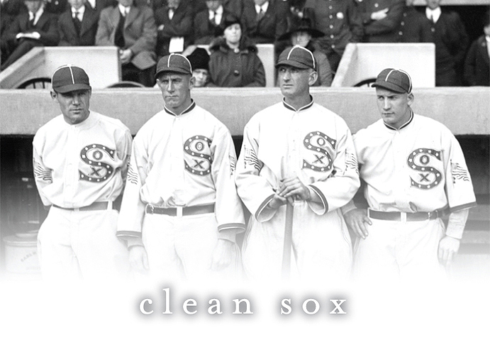 Members of the 1917 Chicago White Sox