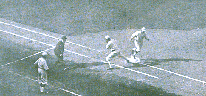 Chick Gandil error, 1919 World Series