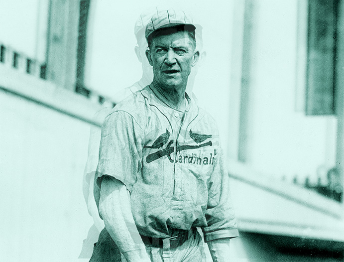 1920s 1926 Baseball Player Sliding Safe Into Third Base Cleveland