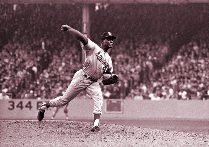 Bob Gibson in 1964 World Series