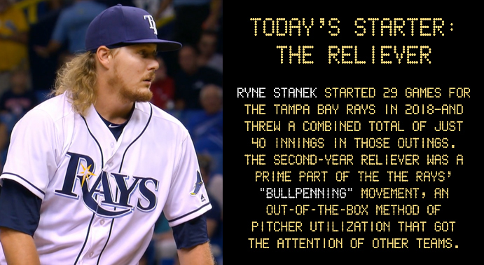 Tampa Bay Rays 'Opener' Ryne Stanek