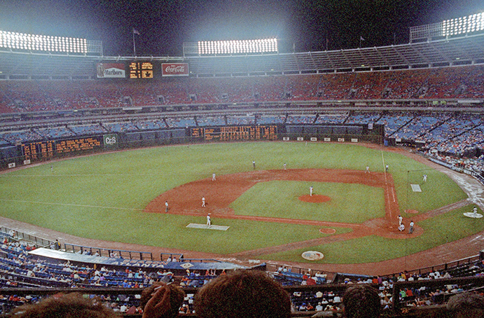 Atlanta Fulton County Stadium, July 4, 1985