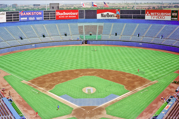 Arlington Stadium bleachers