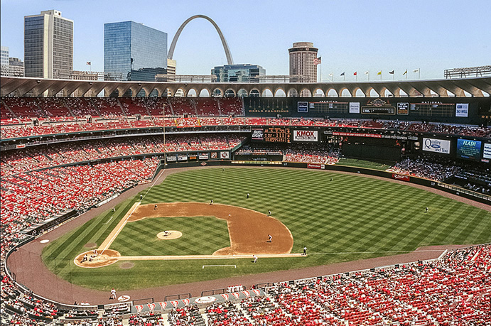 Busch Stadium. St. Louis Missouri  Busch stadium, Mlb stadiums, Baseball  park