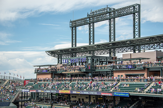 Denver - LoDo: Coors Field - One Mile Elevation Point