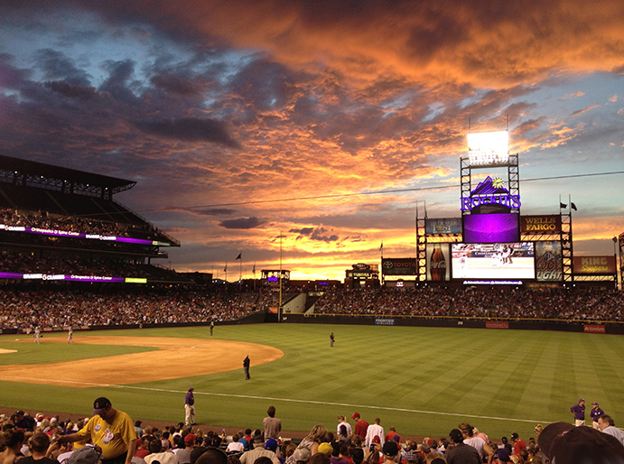 Ballpark Quirks: Taking to the rooftop deck in Colorado's Coors Field -  Sports Illustrated