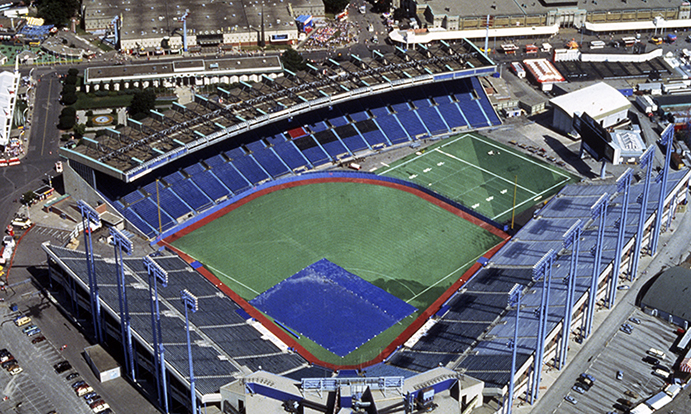Exhibition Stadium, Aerial View