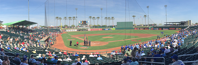 Spring Training panorama