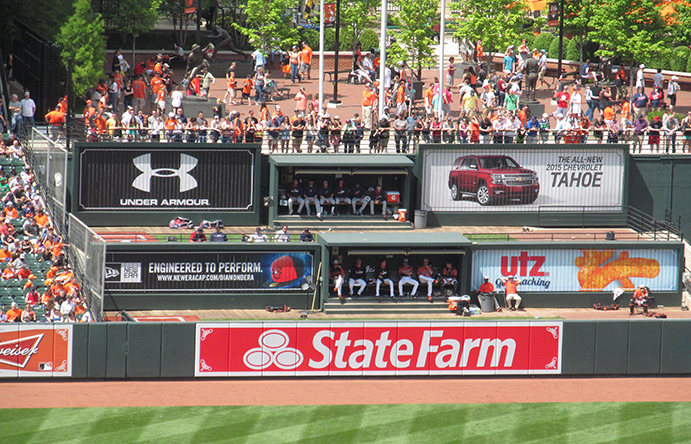 Oriole Park at Camden Yards Bullpens