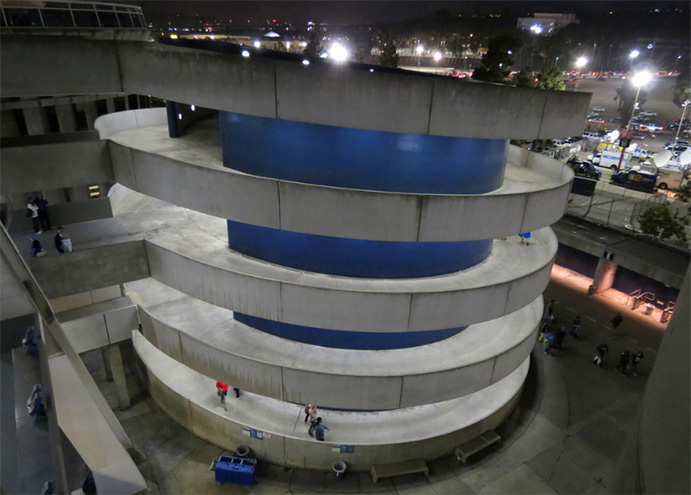 Qualcomm Stadium Corkscrew Ramp