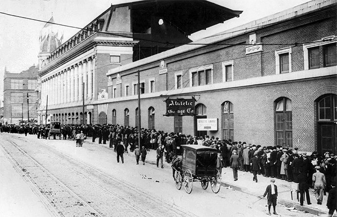 Garage at Shibe Park