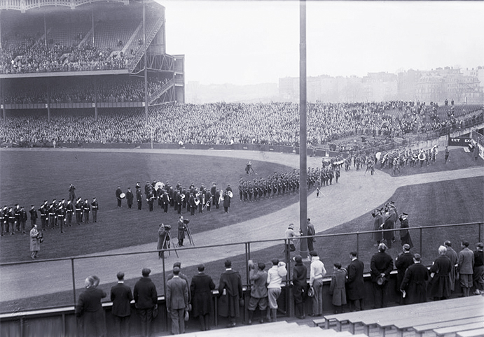 Old Yankee Stadium Warning Track