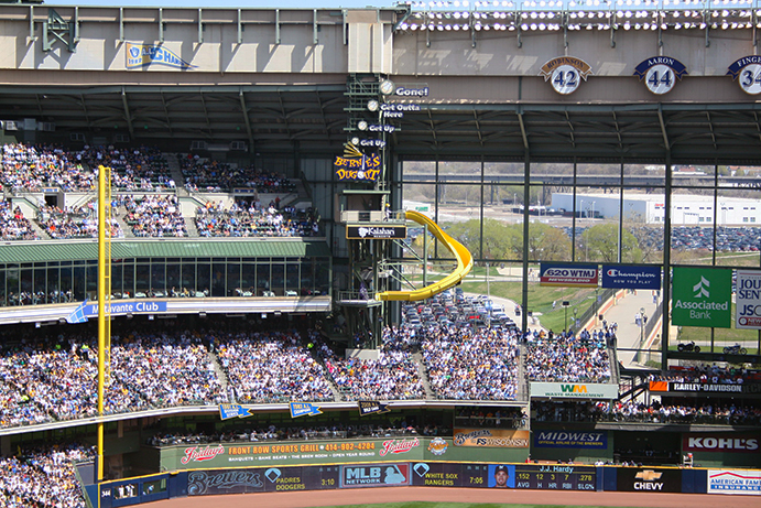 Left Field Corner at American Family Field