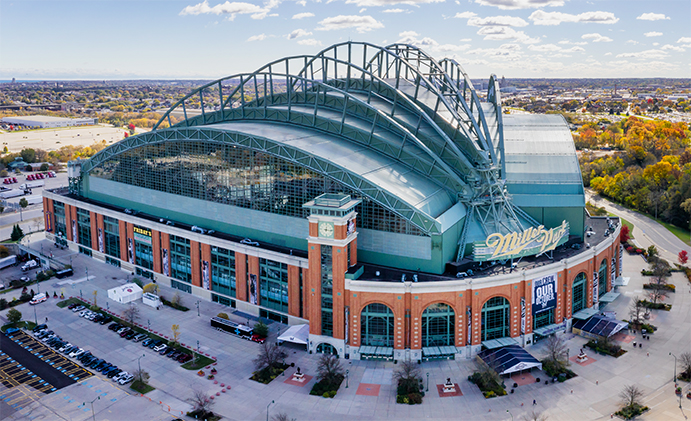 American Family Field Aerial