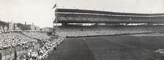 Wrigley Field 1929—right field