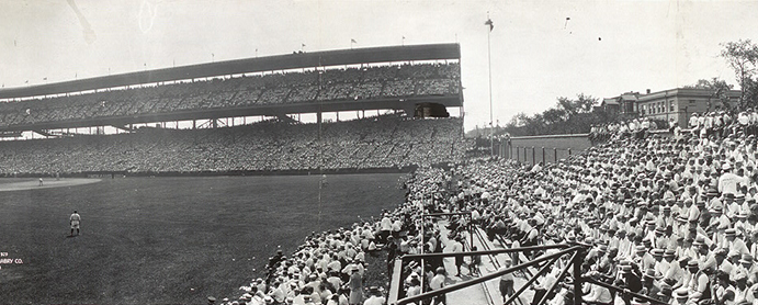 Wrigley Field 1929—left field
