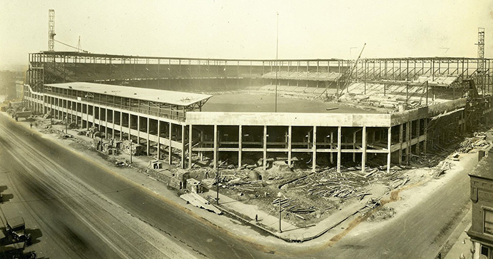 Sportsman's Park being expanded in 1926