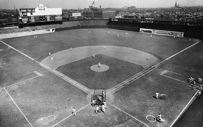 Sportsman's Park in 1938