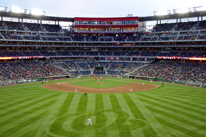 First Game at Nationals Park, 2008