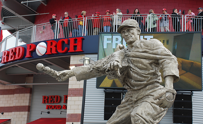Walter Johnson statue at Nationals Park