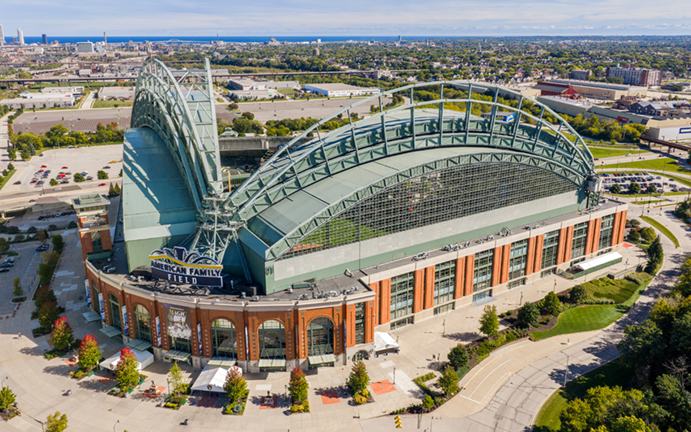 American Family Field aerial